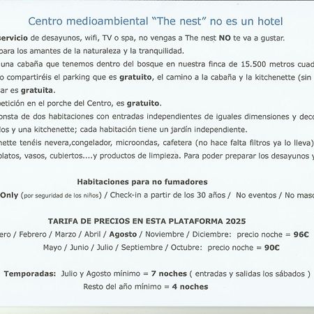 Centro Medioambiental The Nest - Adults Only Guest House El Plano Exterior photo